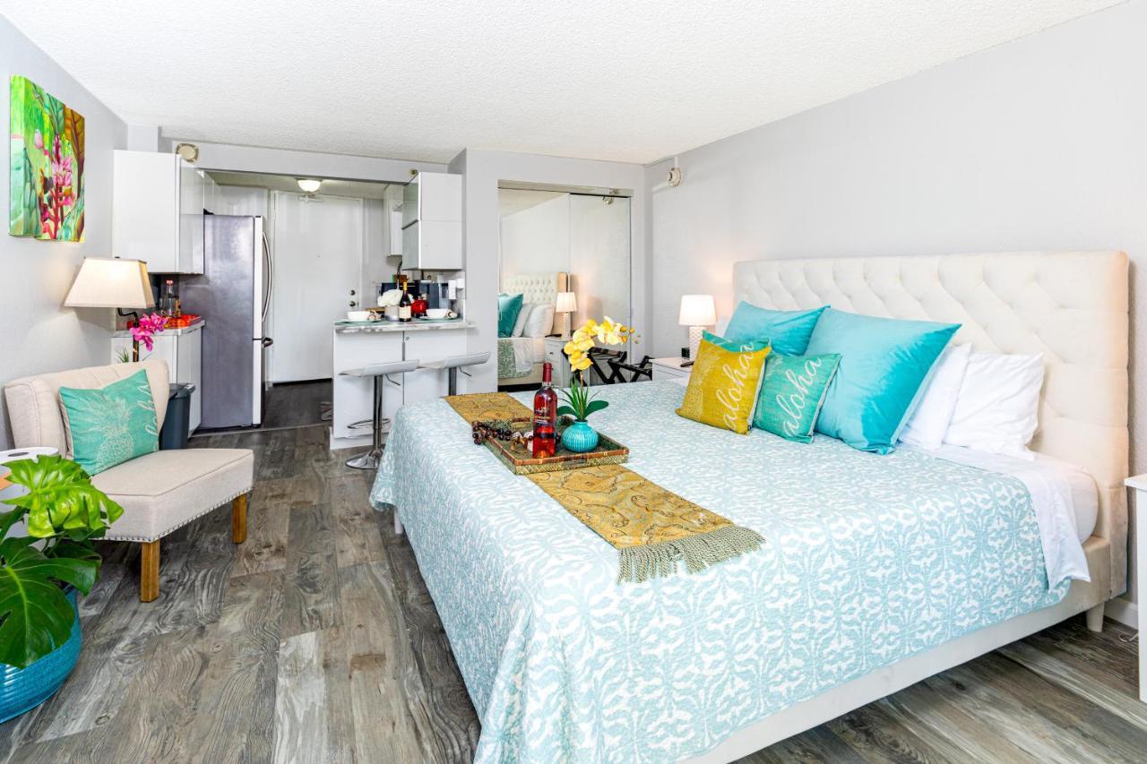 דירות הונולולו Beautifully Upgraded Studio Close To Waikiki Beach מראה חיצוני תמונה